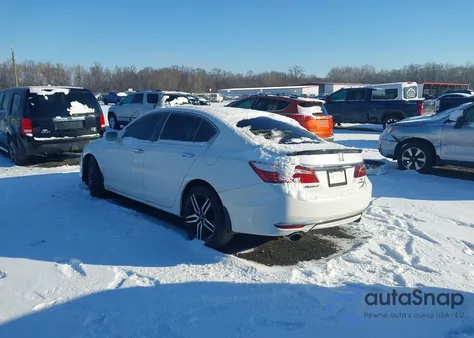 2017 Honda Accord Ex-L V6 из США, поврежденный, VIN 1HGCR3F81HA035915